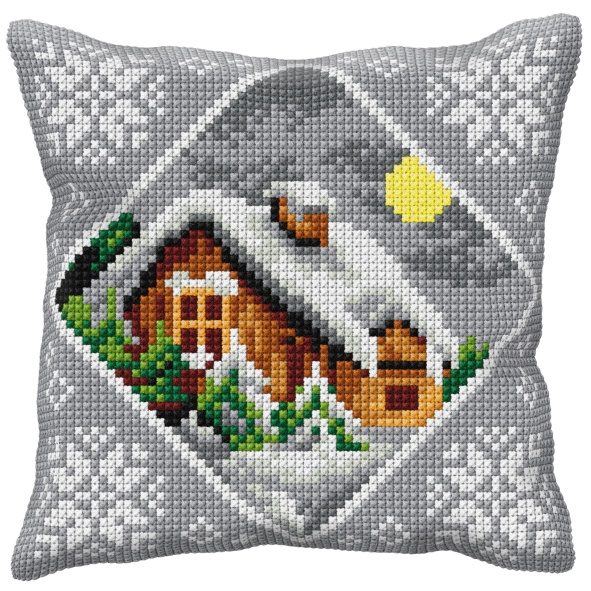 23 / 9541 | Haus im Schnee