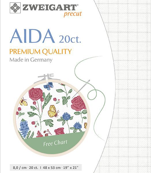 3472 | Precut Easy Count Grid Aida extra fine 20ct.
