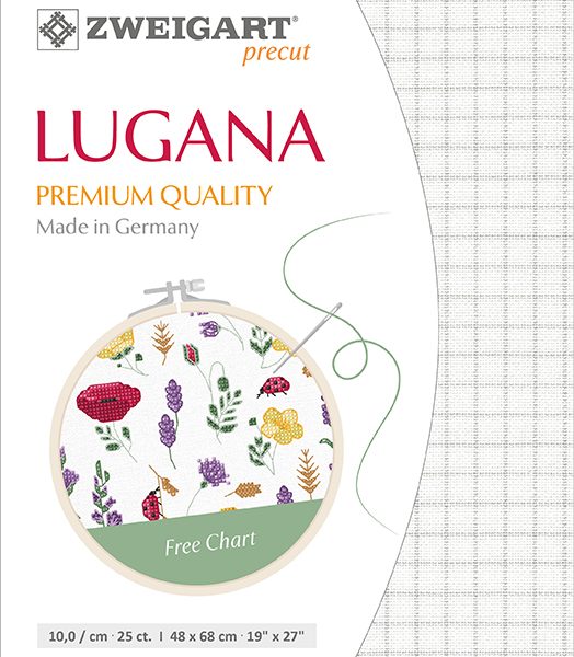 3508 | Precut Easy Count Grid Lugana 25ct.